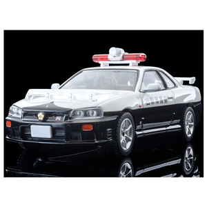 トミーテック トミカリミテッドヴィンテージ NEO LV-N366a 日産 スカイライン 2ドア スポーツクーペ 25GT TURBO パトロールカー(山梨県警察) ホワイト LVN366Aｽｶｲﾗｲﾝｸ-ﾍﾟﾊﾟﾄｶﾔﾏﾅｼ-イメージ7