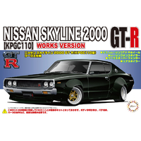 フジミ模型 1/24 ID136 スカイライン 2000 GT-R (KPGC110 型) ワークス仕様 ID136ｽｶｲﾗｲﾝ2000GTRﾜ-ｸｽ