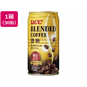 UCC ブレンドコーヒー 微糖 185g×30缶 F852780502528-イメージ1