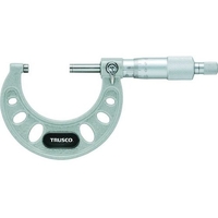 トラスコ中山 標準外側マイクロメータ 測定範囲25~50mm FC381JW-2074356