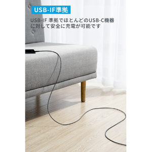 Anker 310 高耐久ナイロン USB-C & USB-A ケーブル 3．0m(2本セット) B81G7011-イメージ2