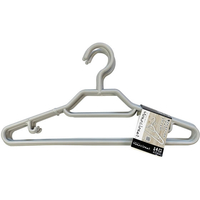 シンコハンガー モノクローゼット シャツハンガー グレー 5本組 FC693MR