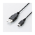 エレコム USB2．0ケーブル(1．5m) ブラック U2C-JM15BK-イメージ1