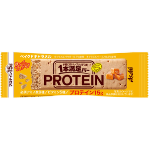 アサヒグループ食品 1本満足バー プロテインベイクドキャラメル FC502NN-イメージ1