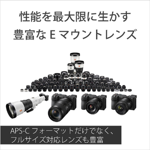 SONY デジタル一眼カメラ・高倍率ズームレンズキット α ブラック ILCE-6700M-イメージ14