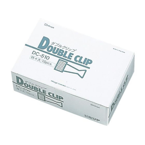 ミツヤ ダブルクリップ 特々大 10個 FC308SJ-DC-510-イメージ1