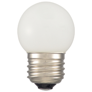 オーム電機 LED電球 E26口金 全光束88lm(1．4Wミニボール球タイプ) 昼白色相当 LDG1N-H 13-イメージ2