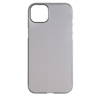 パワーサポート iPhone 15 Plus用Air jacket Clear Black PJYM-73