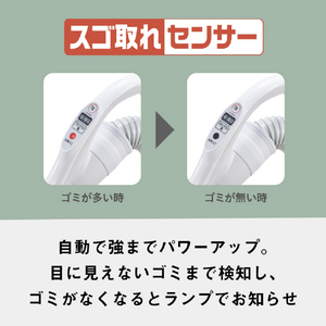 パナソニック 自走ノズル 紙パック式キャニスター オフホワイト MC-PJ250G-W-イメージ14