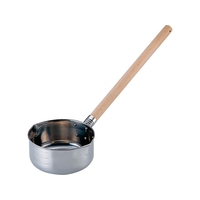 カシワ 18-8口出し水杓子 12cm (500cc) 目盛付 12cm目盛付外径125×高さ53mm500cc FCL4493-032322012