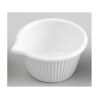 江部松商事 EBM/ジェスナー 口付ラメキン メラミン 0388A ホワイト 3oz FC170LD-1322200