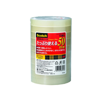3M 透明粘着テープNO.500 幅15mm×長さ50m 10巻 F840774-500-3-15-10P
