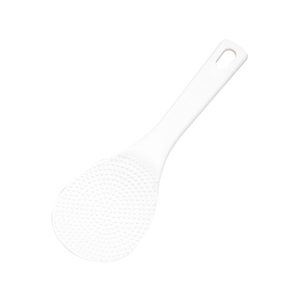 エンテック ポコポコしゃもじ24cm 白 ヘッター付 FC72466-158AW-イメージ2
