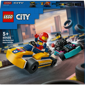 レゴジャパン LEGO シティ 60400 ゴーカートとレースドライバー 60400ｺﾞ-ｶ-ﾄﾄﾚ-ｽﾄﾞﾗｲﾊﾞ--イメージ5
