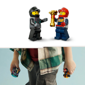 レゴジャパン LEGO シティ 60400 ゴーカートとレースドライバー 60400ｺﾞ-ｶ-ﾄﾄﾚ-ｽﾄﾞﾗｲﾊﾞ--イメージ8