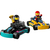レゴジャパン LEGO シティ 60400 ゴーカートとレースドライバー 60400ｺﾞ-ｶ-ﾄﾄﾚ-ｽﾄﾞﾗｲﾊﾞ--イメージ3