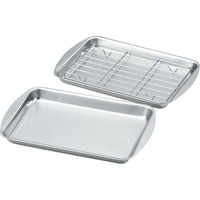 ヒロショウ クッキングトレー 2枚セット (アミ1枚付き) FCD1069-CT-02