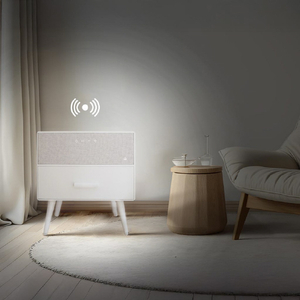 HACRAY Bluetoothテーブルスピーカー OTONI オフホワイト HR-BT-Z11WH-イメージ7