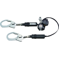 サンコー リブラ ロック装置付巻取器 タイプ1ランヤード ダブル 墜落制止用 FC890FP-1605565