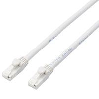 エレコム Cat6A LANケーブル(20m) ホワイト LD-GPAT/WH20/RS