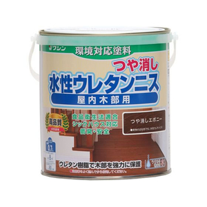 和信ペイント 水性ウレタンニス つや消しエボニー 0.7L FCE782Z-800486-イメージ1