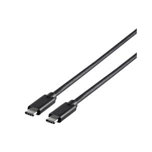 BUFFALO USB3．1 Gen1ケーブル(C to C) (0．5m) ブラック BSUCC31105BK-イメージ1