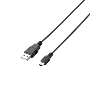 エレコム USB2．0ケーブル(2．0m) ブラック U2C-JM20BK-イメージ2