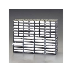 エスコ 連結収納 8列12段 450×133×338mm FCV8780-EA661CM-42-イメージ1