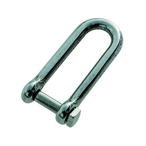 トラスコ中山 TRUSCO ロング角頭シャックル ステンレス製 D寸法10mm (1個=1袋) W3／83.432010 FC598GR-2082420-イメージ1
