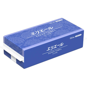 大王製紙 エリエール ペーパータオル シングル 大判 150枚 F044898-623248-イメージ1