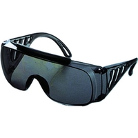 トラスコ中山 一眼型サイド付セーフティグラス グレー FC368FN-1524721