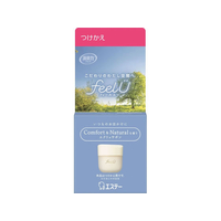 エステー 消臭力 クルマ用 フィールユー ゲルタイプ エクリュサボン つけかえ FCG387W