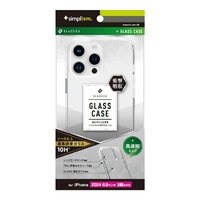 トリニティ iPhone 16 Pro Max用[GLASSICA] 背面ガラスケース クリア TR-IP24L3-CGC-PCCCL