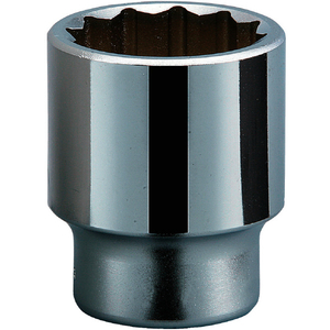 ＫＴＣ １９．０ｓｑ．ソケット（十二角） 対辺寸法３８ｍｍ 全長６２ｍｍ KTC ソケット（12角タイプ） 差込角19.0mm B6-38W-イメージ1
