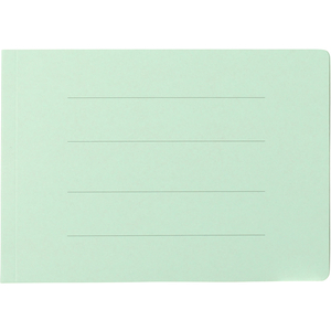 プラス フラットファイル ノンステッチ A5ヨコ ブルー 10冊 NO.042N FC90419-78345-イメージ3