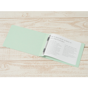 プラス フラットファイル ノンステッチ A5ヨコ ブルー 10冊 NO.042N FC90419-78345-イメージ4