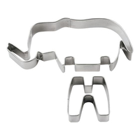 タイガークラウン 18-8 ZOOクッキー抜型 ゾウ No.1983 FC045LM-4440240