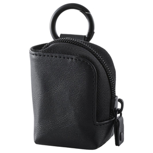 エレコム TWS用汎用コンパクトポーチ Sサイズ カラビナ ソフトレザータイプ ブラック TWS-EP23LSBK エレコム TWS用汎用コンパクトポーチ Sサイズ カラビナ ソフトレザータイプ ブラック TWS-EP23LSBK