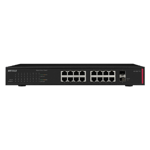 バッファロー 法人向け レイヤー2 Giga スマートスイッチ BS-GS2116-イメージ2