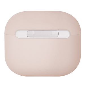 UNIQ AirPods(第3世代)用HYBRID LIQUID SILICON CASE LINO BLUSH PINK UNIQ-AIRPODS2021-LINOPNK-イメージ2