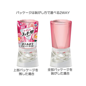 アース製薬 トイレのスッキーリ! ピンクブーケの香り 400mL FCB8164-イメージ2