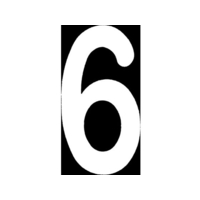 新富士バーナー ロードマーキング ナンバーS 6 6兼9110210溶着タイプ FC084GF-4953568