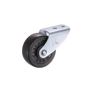 ハンマーキャスター 155シリーズ固定ゴム車50mm 155-R50-BAR01-イメージ1