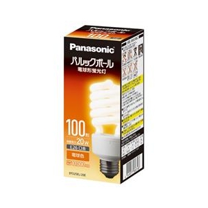 パナソニック EFD25EL20E D100形・E26口金 電球形蛍光灯 電球色 100W