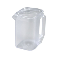 弁慶 BK ポリカーボネイト ウォーターポット 角型 2.1L クリア FC097LS-6207800