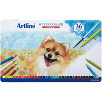 シヤチハタ アートライン 水彩色鉛筆 36色セット FC744SZ-KCP-W36C/H