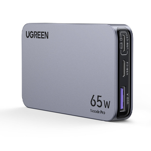 UGREEN Nexode Pro 薄型急速充電器 65W GaN グレー UGR-OT-000009-イメージ1
