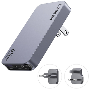 UGREEN Nexode Pro 薄型急速充電器 65W GaN グレー UGR-OT-000009-イメージ2