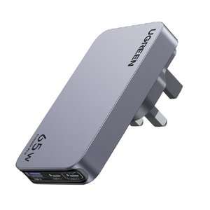 UGREEN Nexode Pro 薄型急速充電器 65W GaN グレー UGR-OT-000009-イメージ3