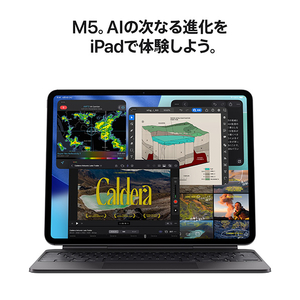 Apple 13インチiPad Pro Wi-Fiモデル 512GB(標準ガラス搭載) 13インチiPad Pro Wi-Fiモデル シルバー MDYM4J/A-イメージ4